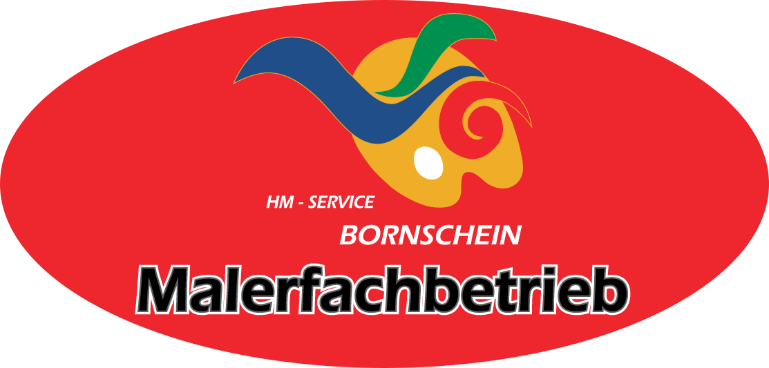 Logo Bornschein HM-Service Malerbetrieb · Lindenstr. 1 · 06647 Bad Bibra - Golzen